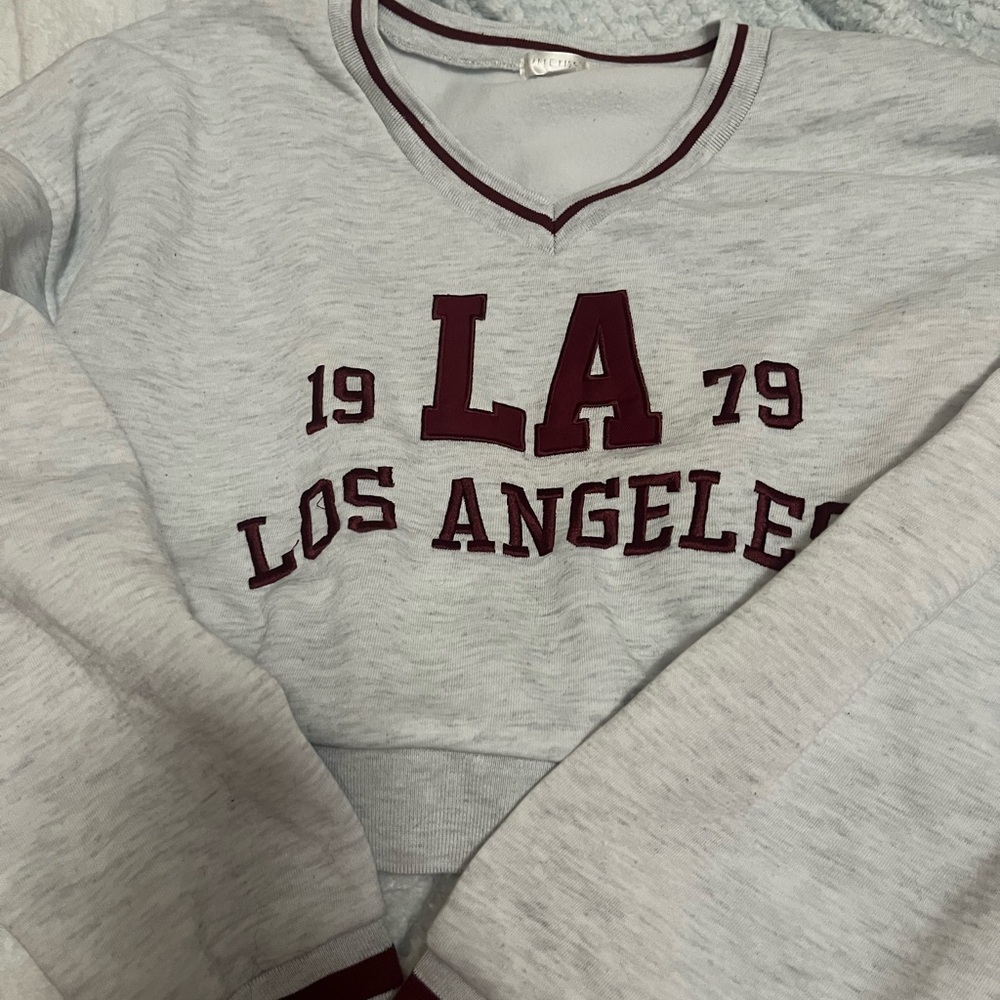 Gray LA Los Angeles Sweatshirt